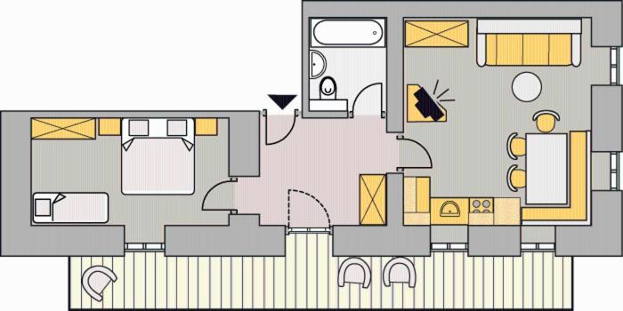 Apartmán Jedlerhof Neustift im Stubaital Pokoj fotografie