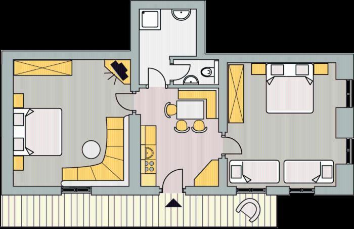 Apartmán Jedlerhof Neustift im Stubaital Pokoj fotografie